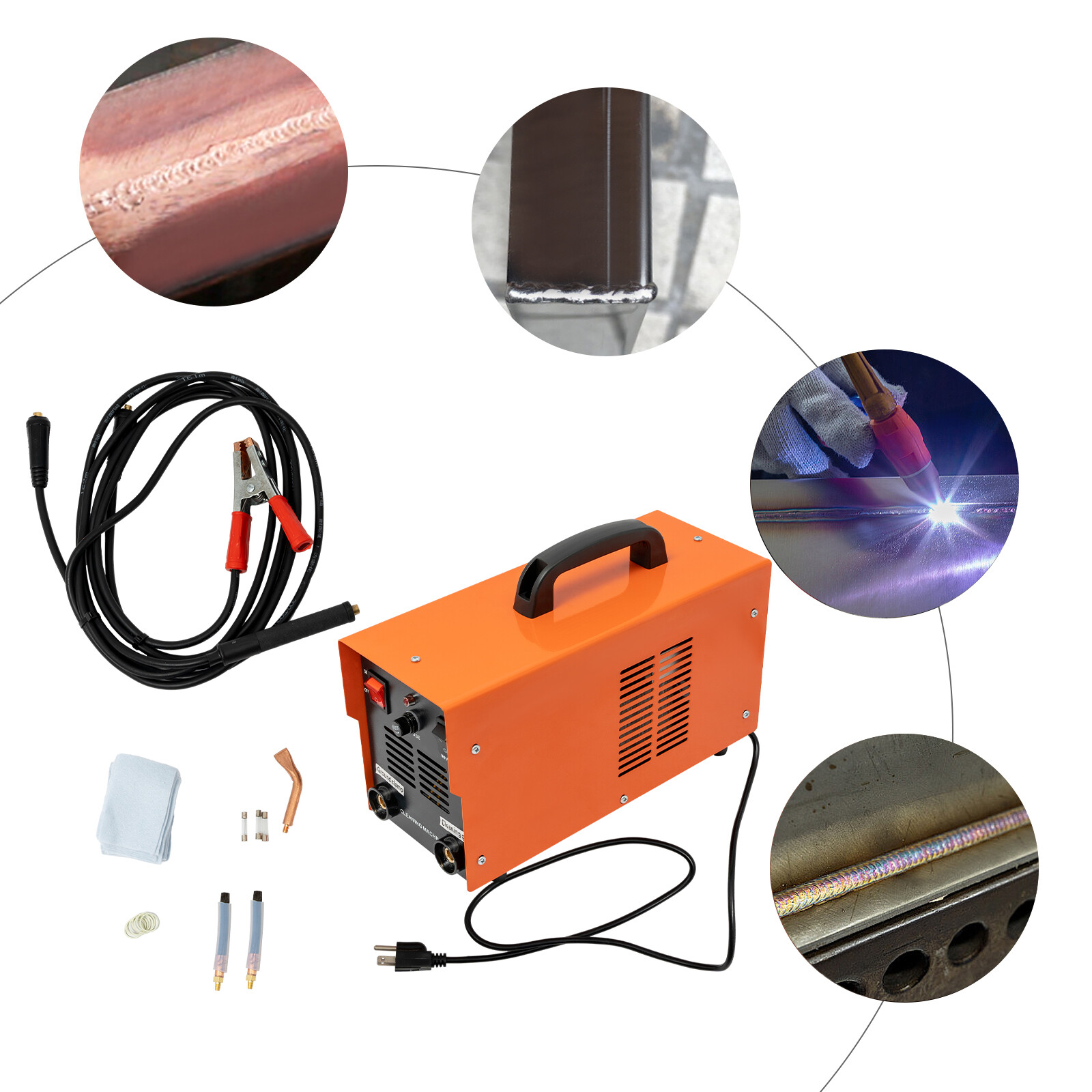 Brush Weld Processing Machine Welding Bead Polishing Machine 1500KVA Brush-type