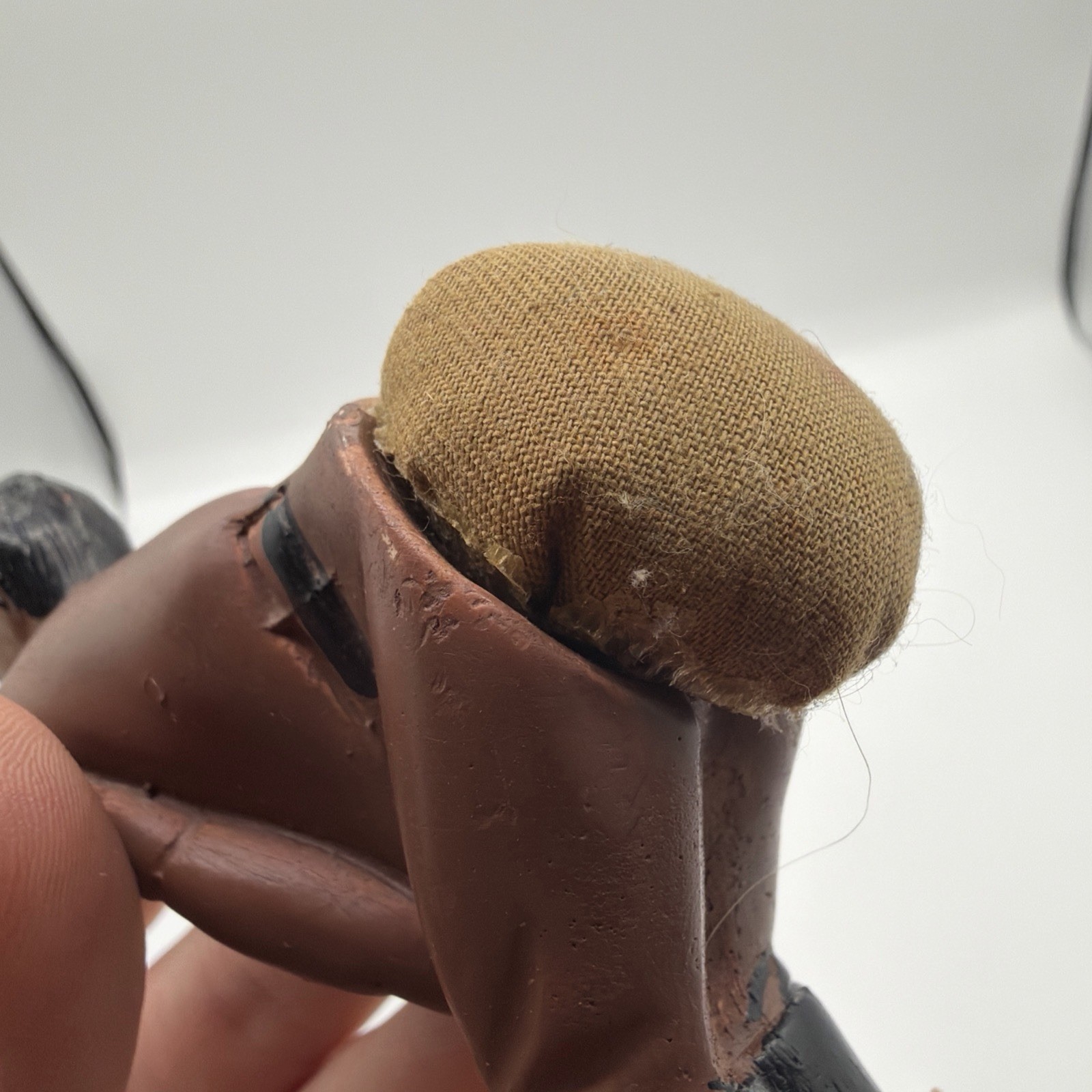 Rare 1941 "Hotzi Notzi" Adolf Hitler Pin Cushion + Original Label