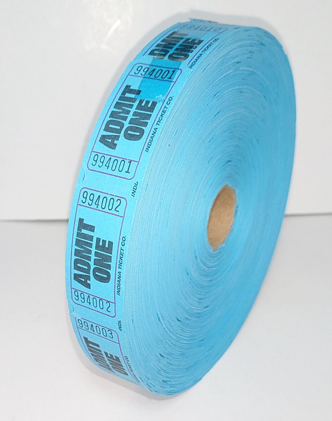 2 Rolls 4,000 Admit One Tickets Carnival Fun Fair Festival Raffle Blue