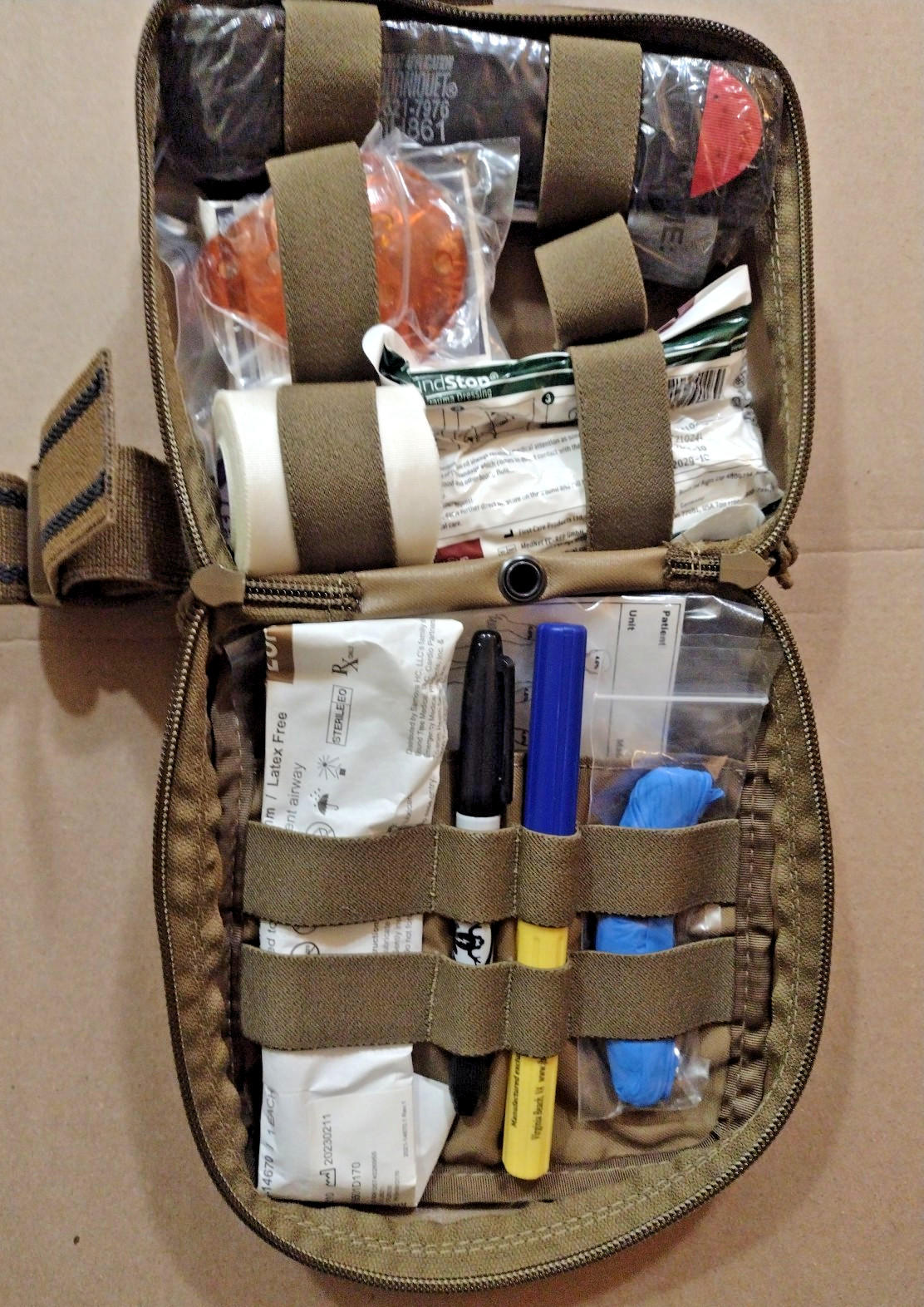 High Speed Gear USA IFAK JFAK TACTICAL MEDIC DROP LEG TRAUMA Kit NAR CAT G7 ++++