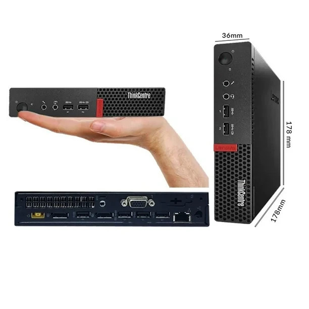 Lenovo ThinkCentre M710q i5-6500T 2.50GHz 8GB Ram 256GB SSD Win 10 Pro