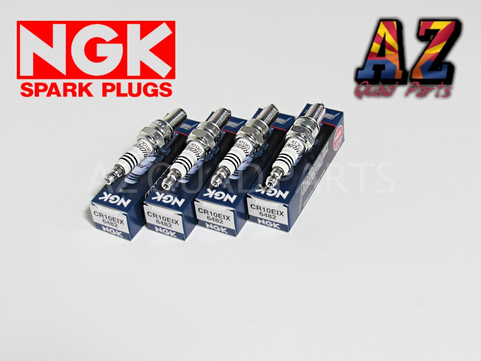 99-18 Yamaha YZF R6 R-6 New Set Of Four 4 Pack NGK Iridium Spark Plugs CR10EIX