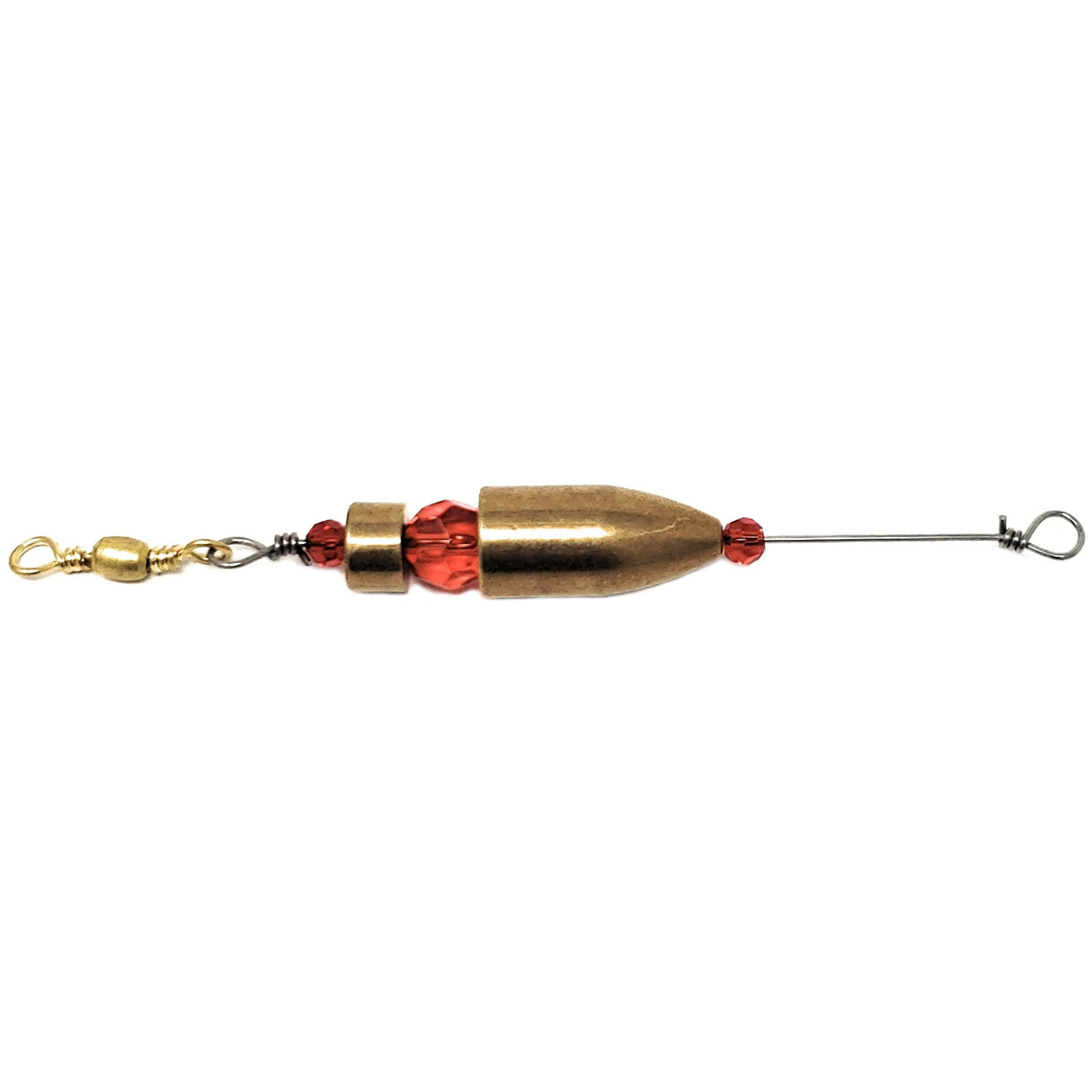 Reaction Tackle Carolina Rig/Brass Ready Rig - 6 Pack