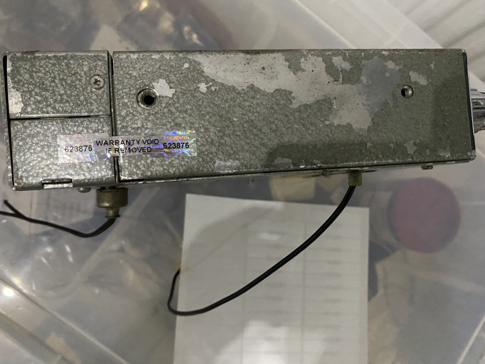 Motorola 818T chrome Car Radio Classic Vintage fully working