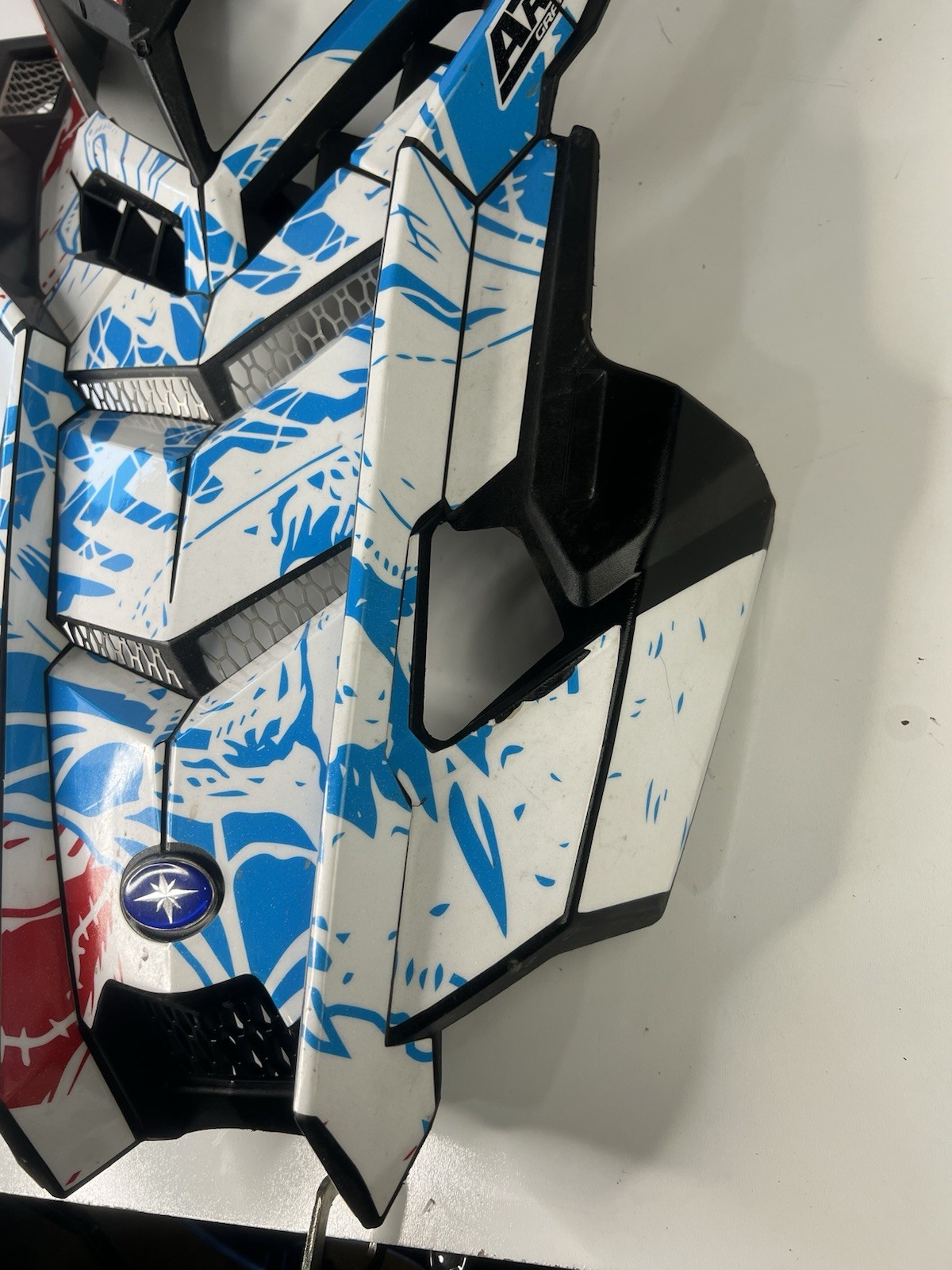 2017 POLARIS AXYS RMK 800 Black Hood Plastic Cover 5450455-070