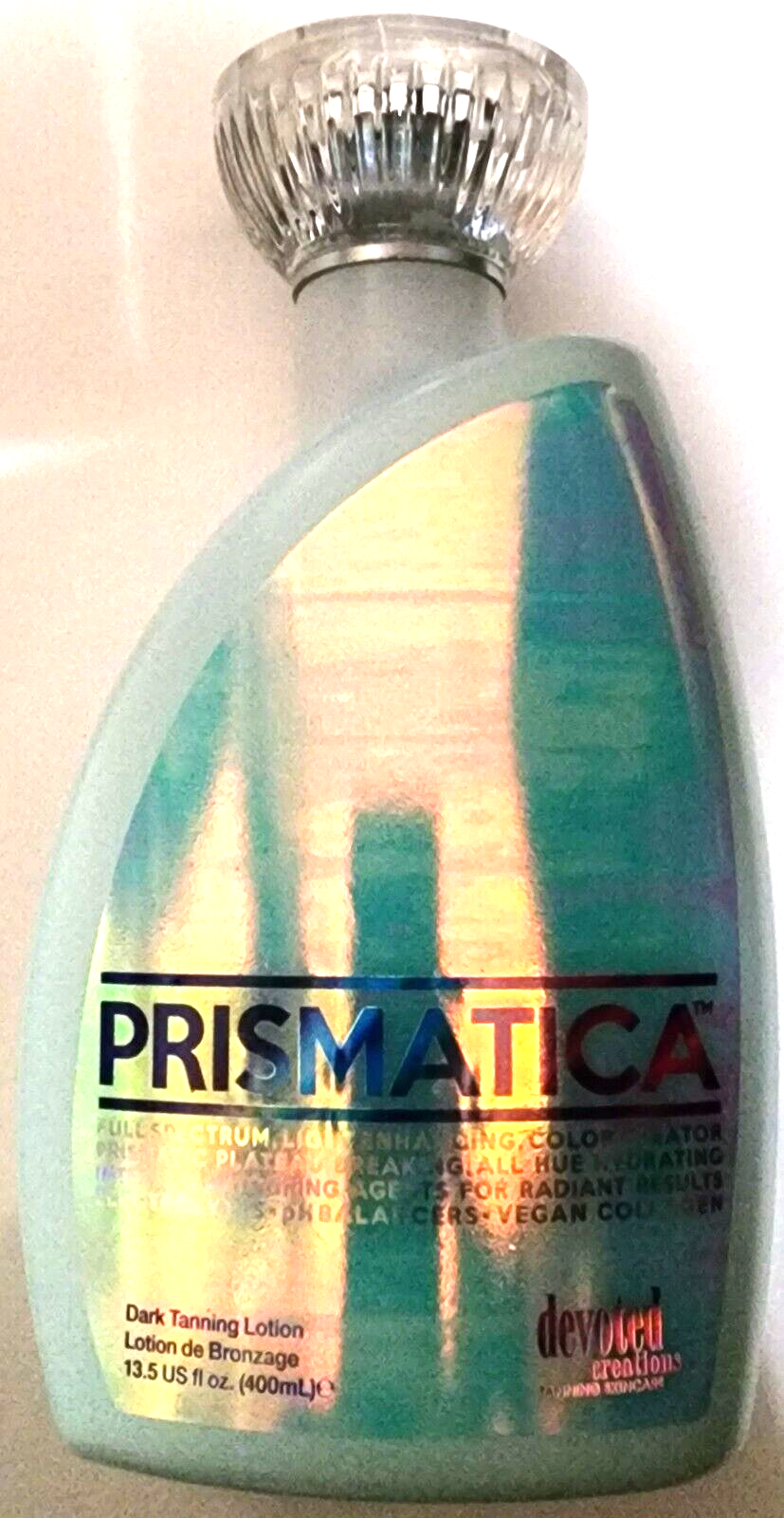 Devoted Creations Prismatica Tan Enhancing Color Creator Tanning Lotion 13.5 oz