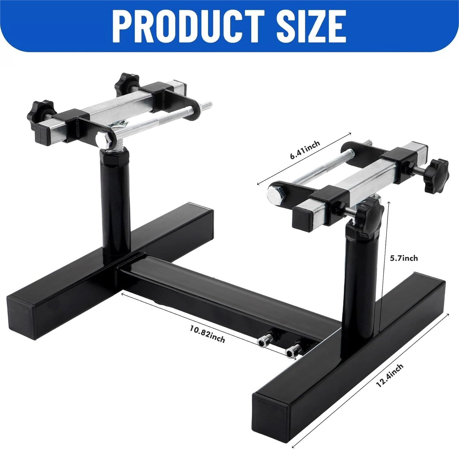 Adjustable Motorcycle Engine Stand 50-500cc Dirt Bike Motocross Repair Rebuild