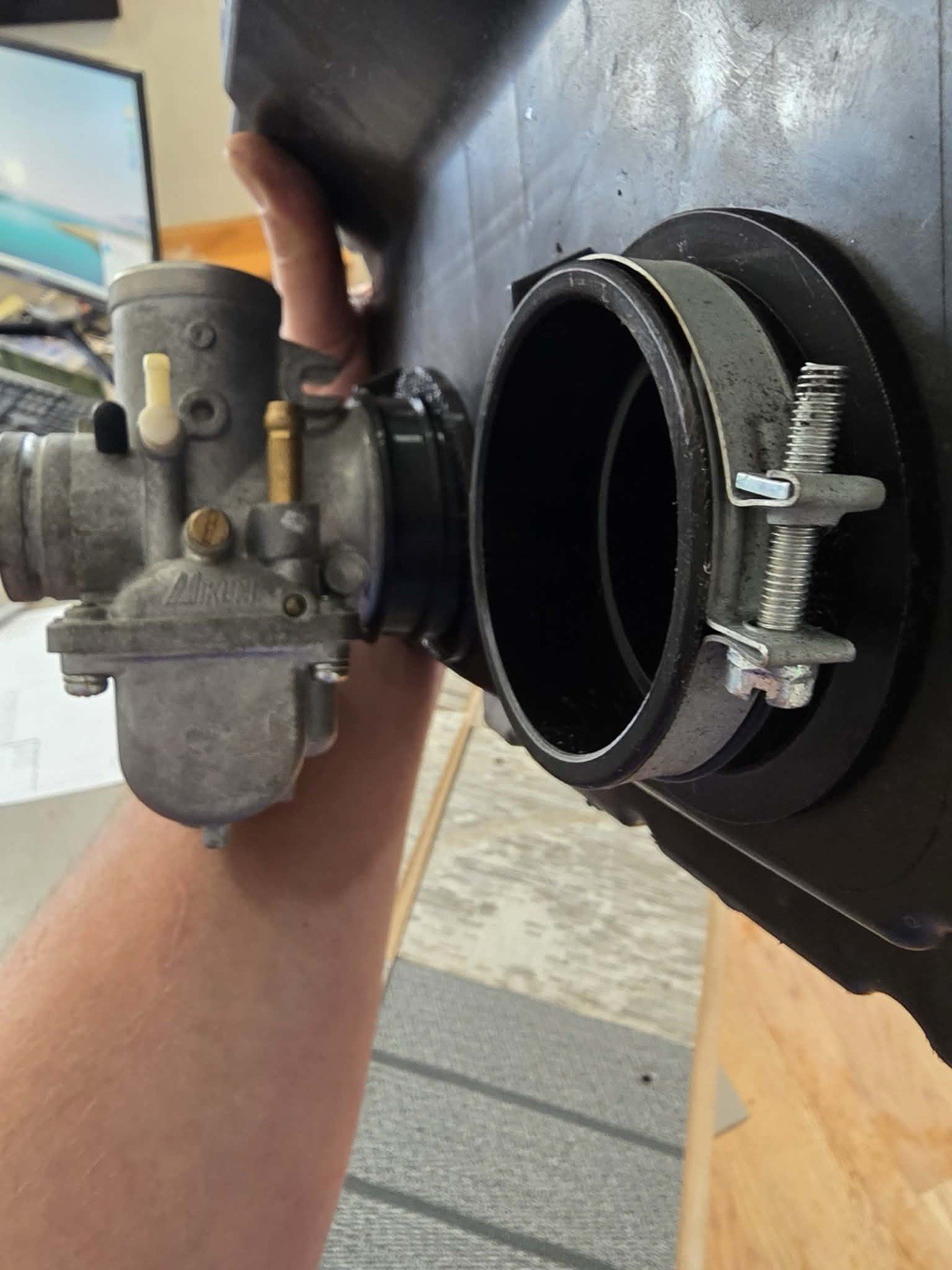 ONE NEW AFTERMARKET 508000387 BOMBARDIER SKI-DOO GTX 380F AIR BOX BOOT