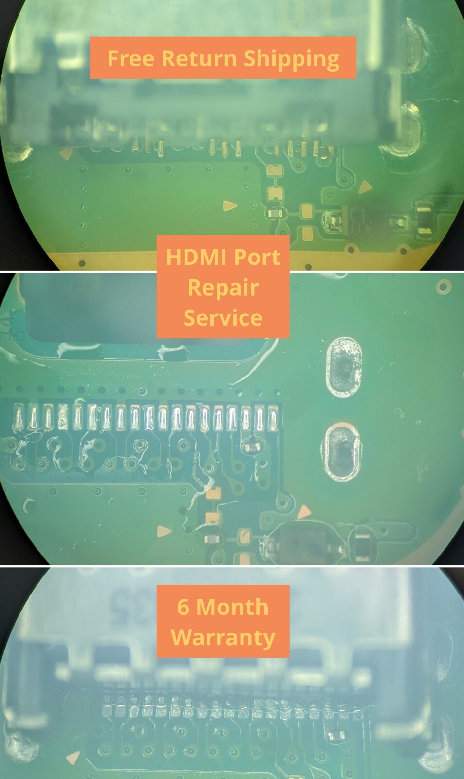 HDMI Port Repair Service - Xbox Series X/S - Disassemble/Assemble - 6MoWarranty