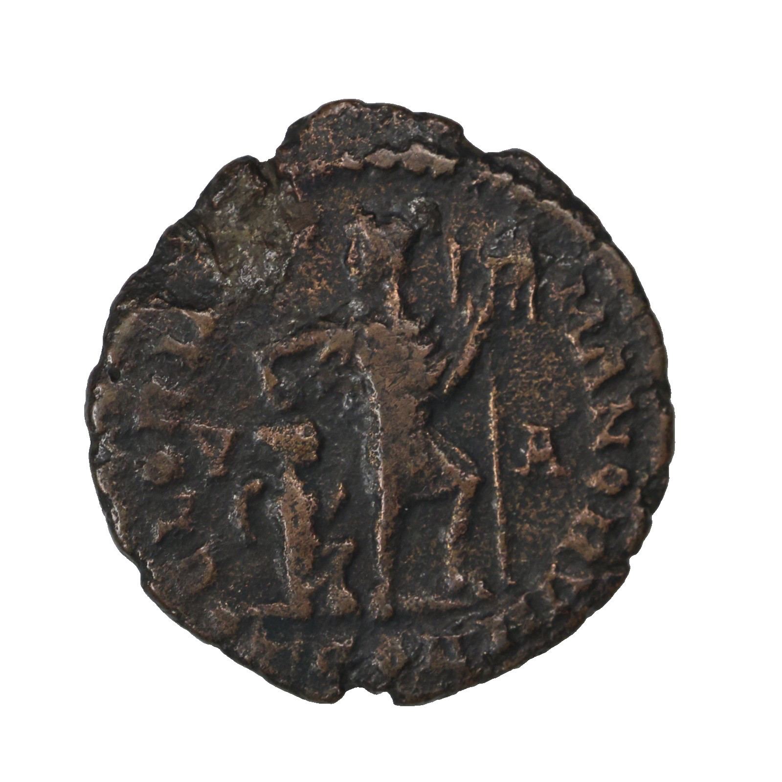 Ancient Roman Bronze Coin Gratian 367-383 AD AE3 RIC.27b