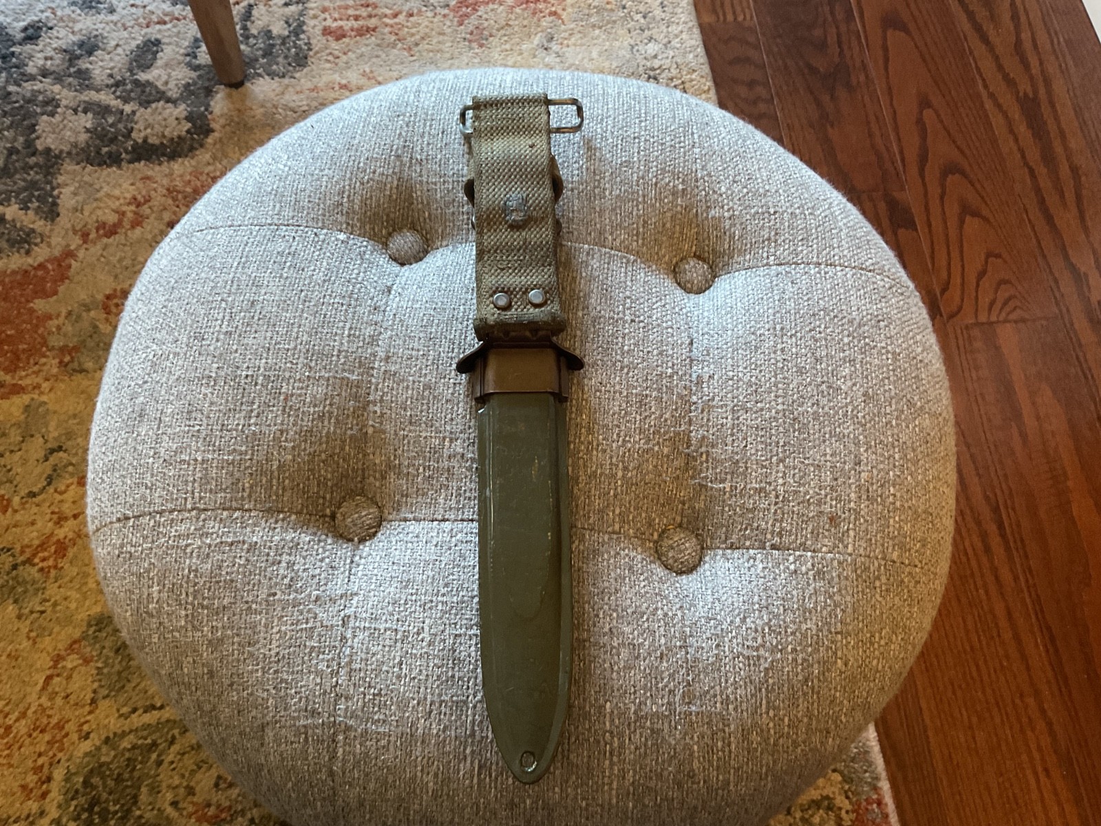 US M8 BM Co. WW2 Scabbard bayonet sheath