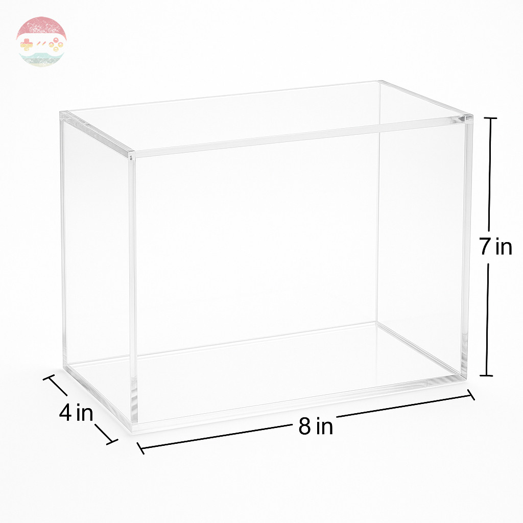 Premium Pokémon ETB Acrylic Case Magnetic Lid UV Safe Elite Trainer Box Case