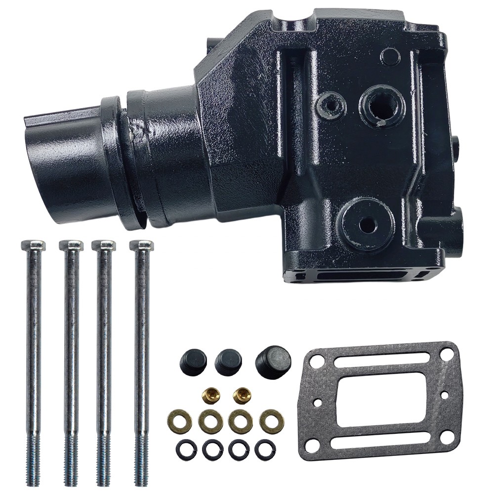 Pair Fit Volvo Penta OMC Exhaust Riser Elbow 4.3L 5.0L 5.7L 5.8L 305 350 v6 v8