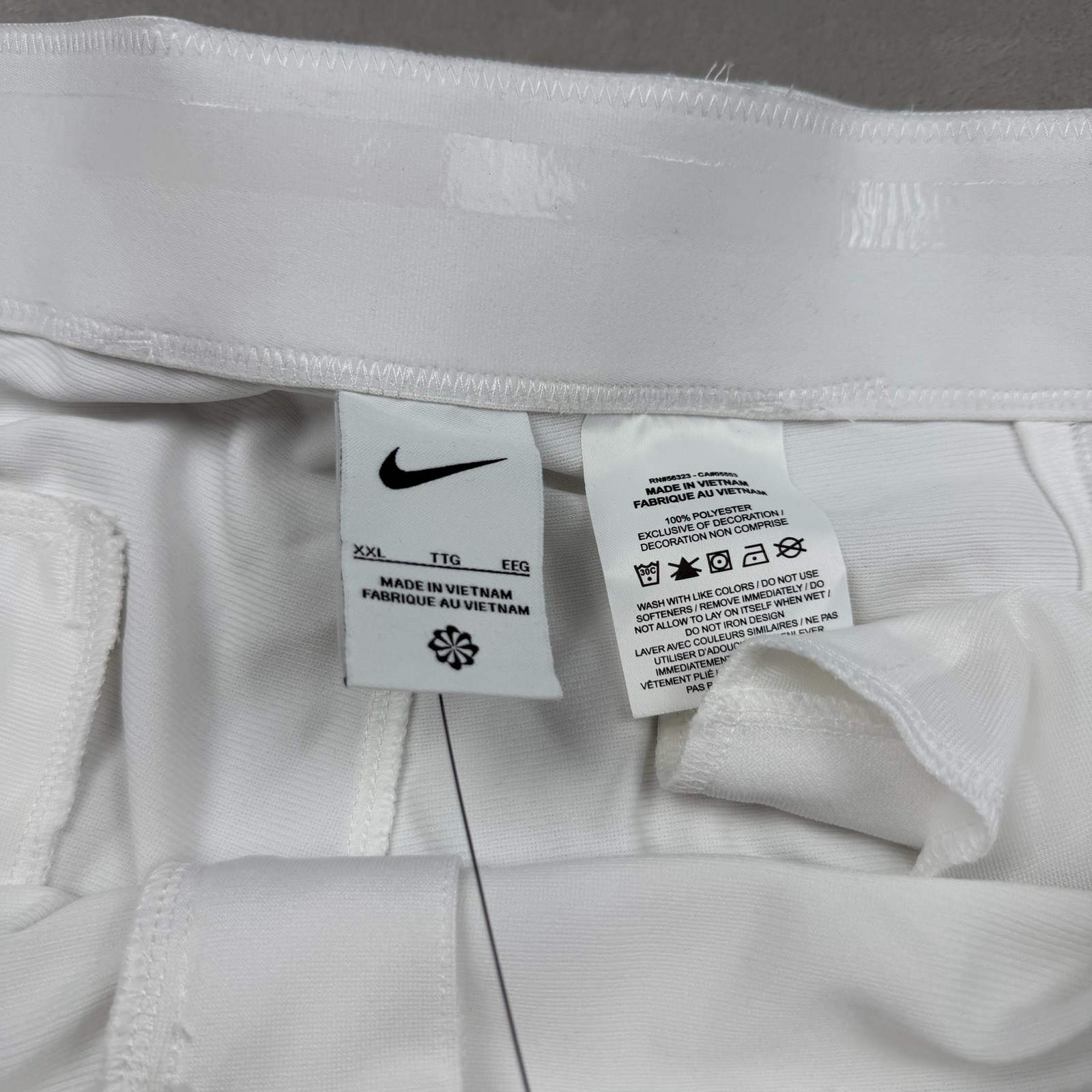 Nike Mens Baseball Pants 2XL Blue/White *Small Stains*