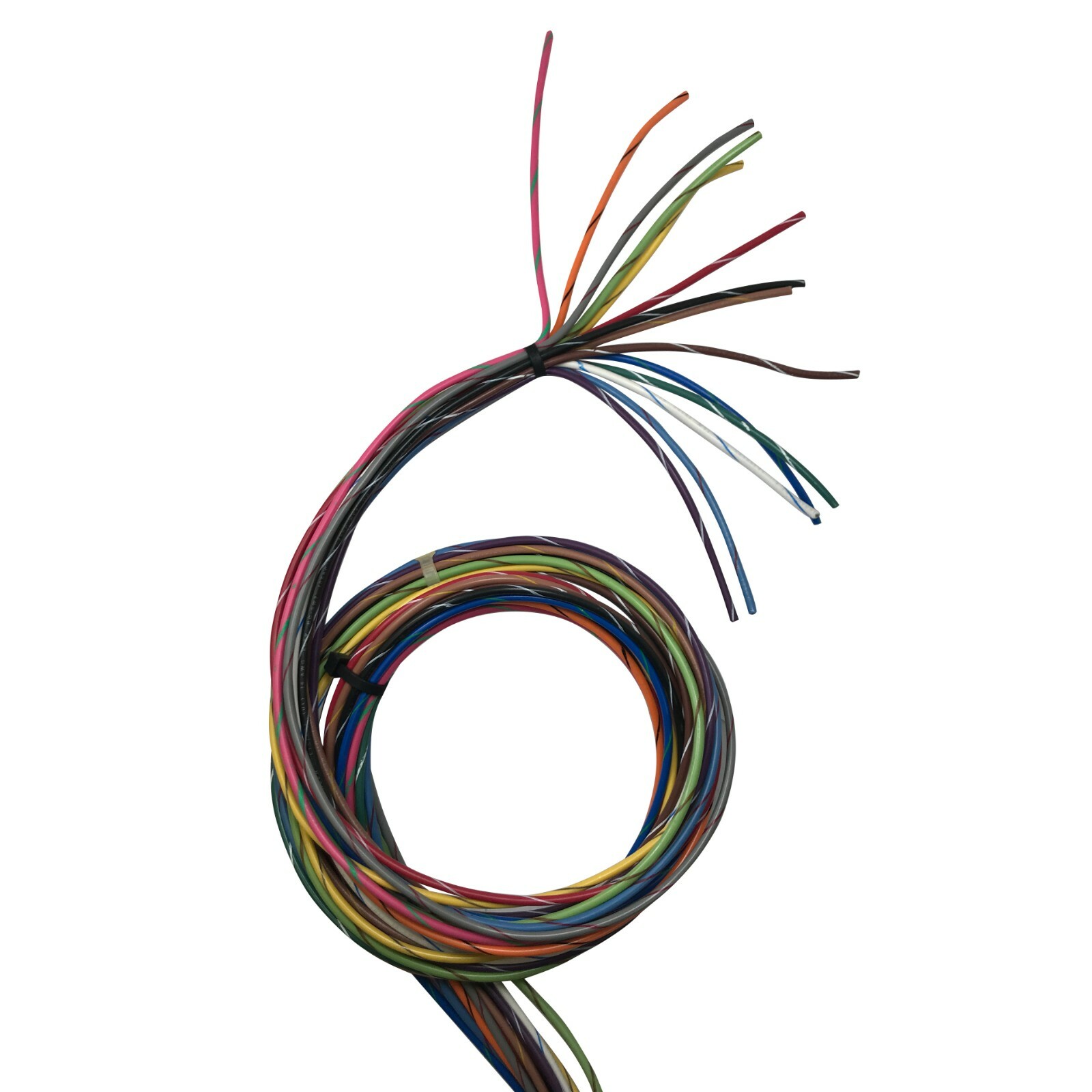 Striped Primary Wire 16 AWG Gauge 100 FT Car Boat Marine Tinned Copper 14 Colors