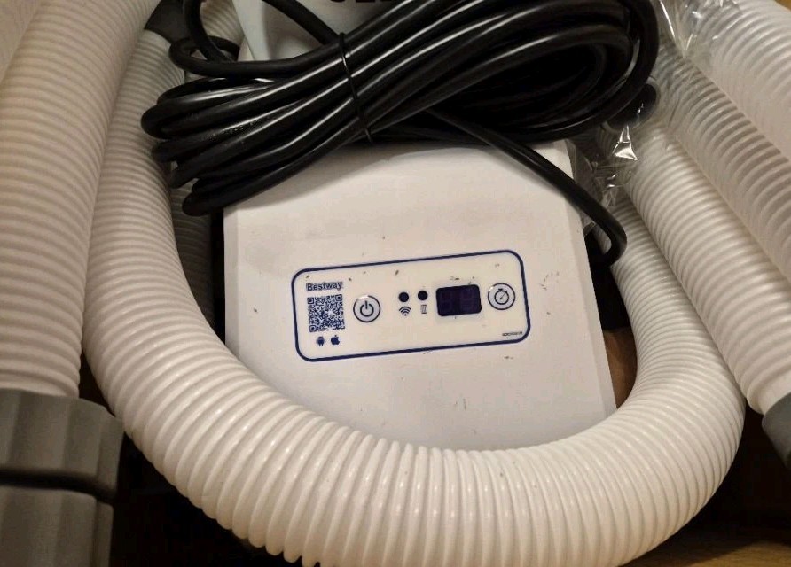 Flowclear 2000 Gph Smart Touch Wifi Above-Ground Pool Pump Filter 12000 Gal Pool