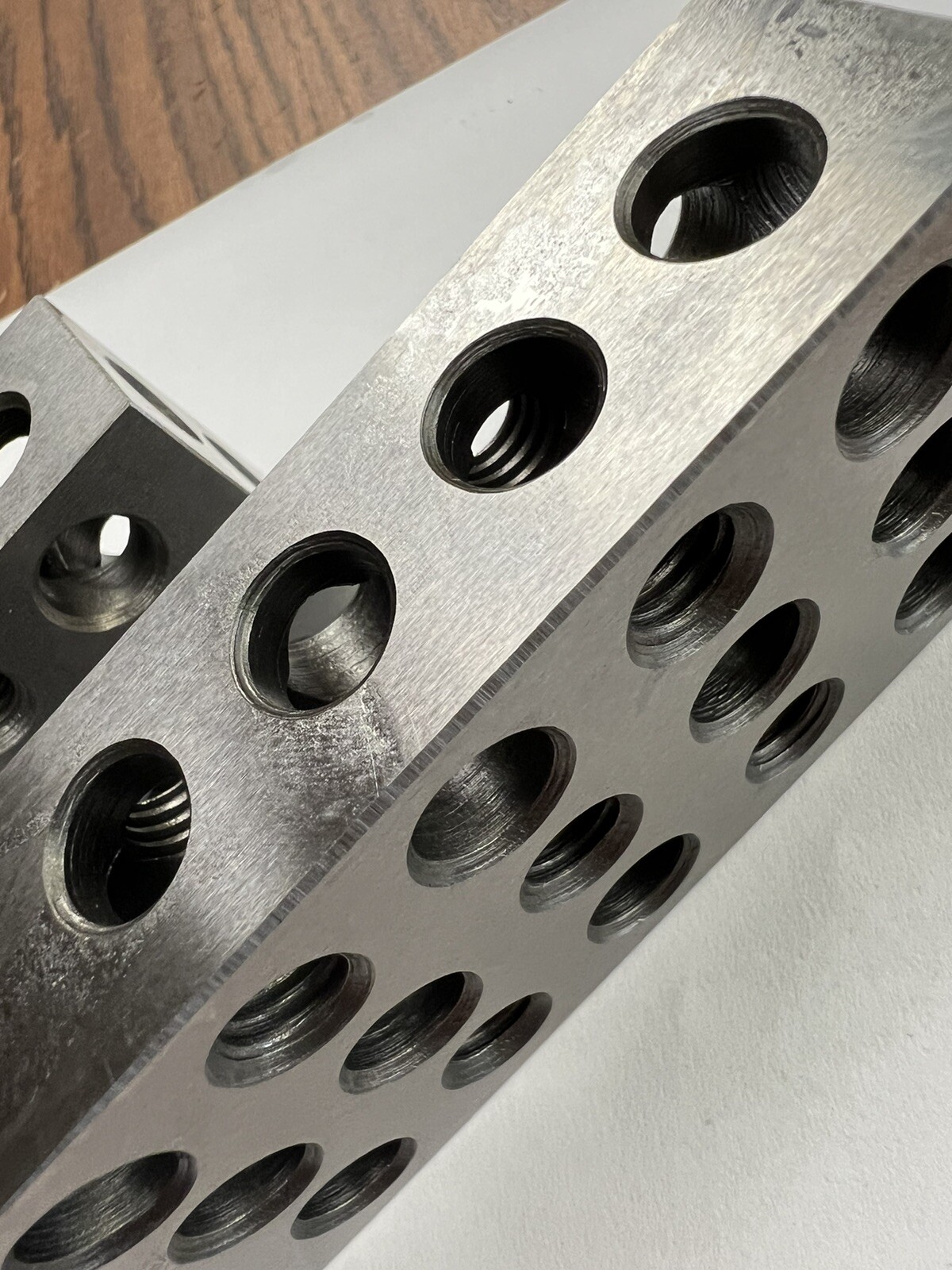 25-50-100mm precision metric block pair Free Ship USA