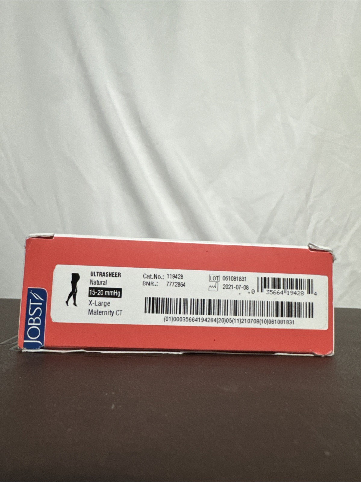 Jobst Women's Compression Maternity Pantyhose Stockings 15-20mmhg XL Natural