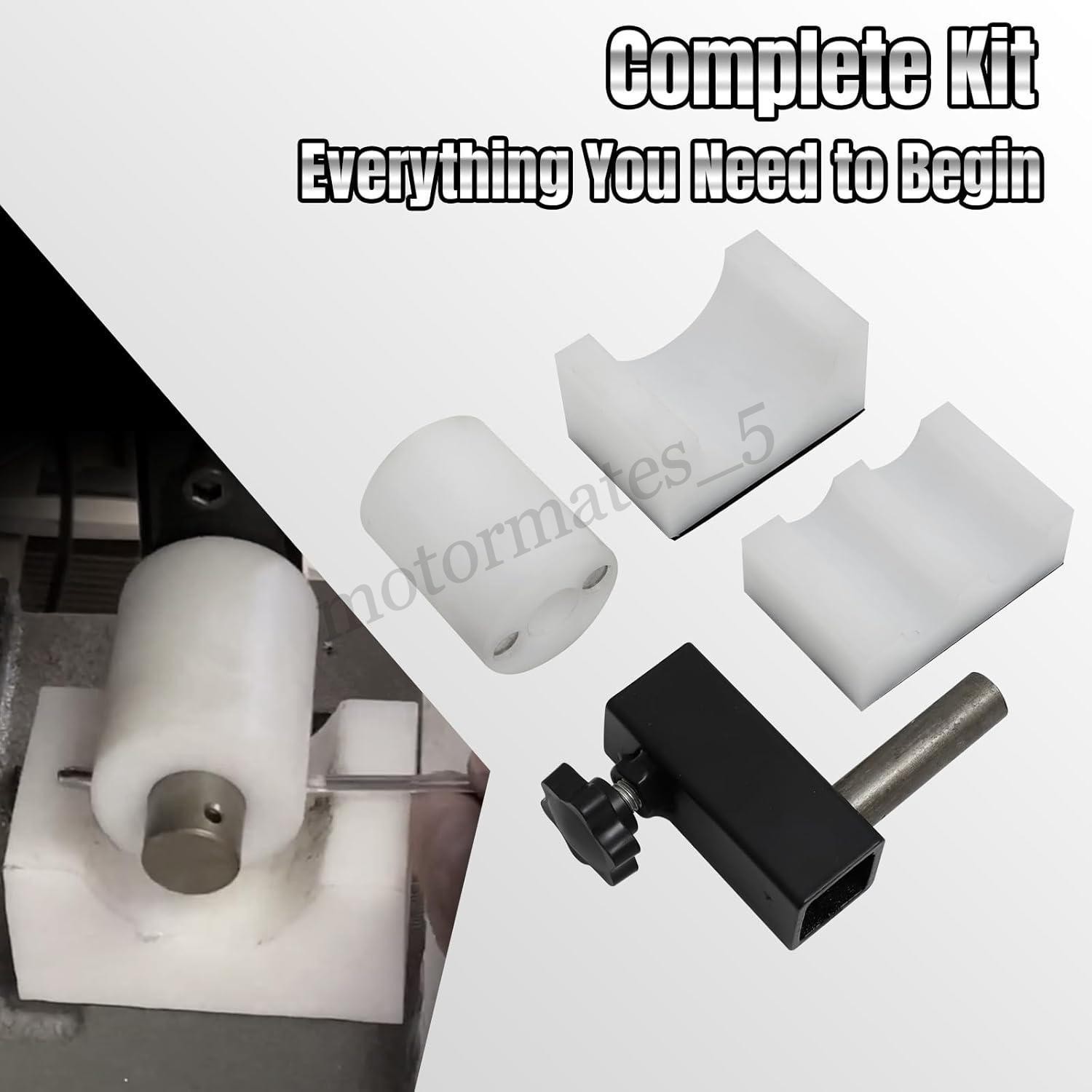 For Silverware Jewelry 1-Ton Arbor Press w/ a 1" Shaft Arbor Press Bending Tool