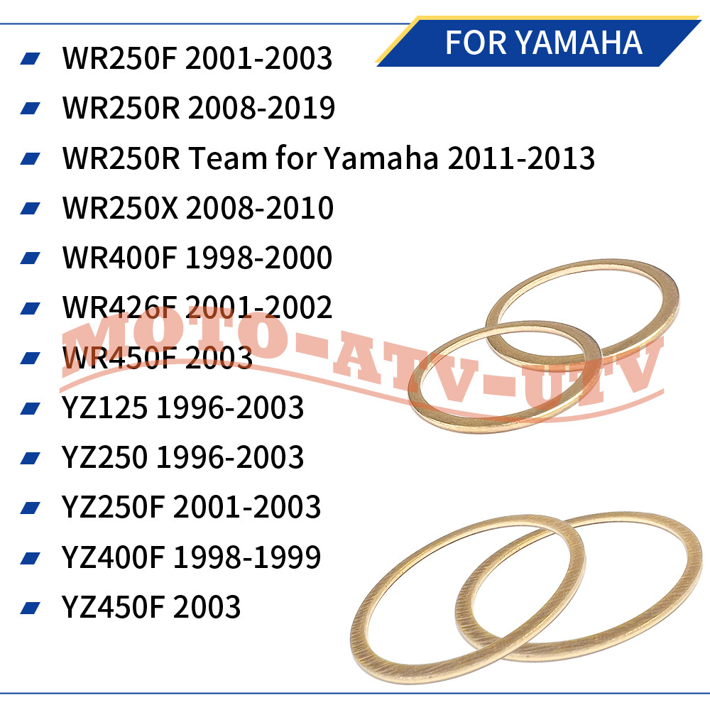 Fork Bushings Dust Oil Seals Rebuild Kit For Honda CR125R 1997-2007, CR250R 1996