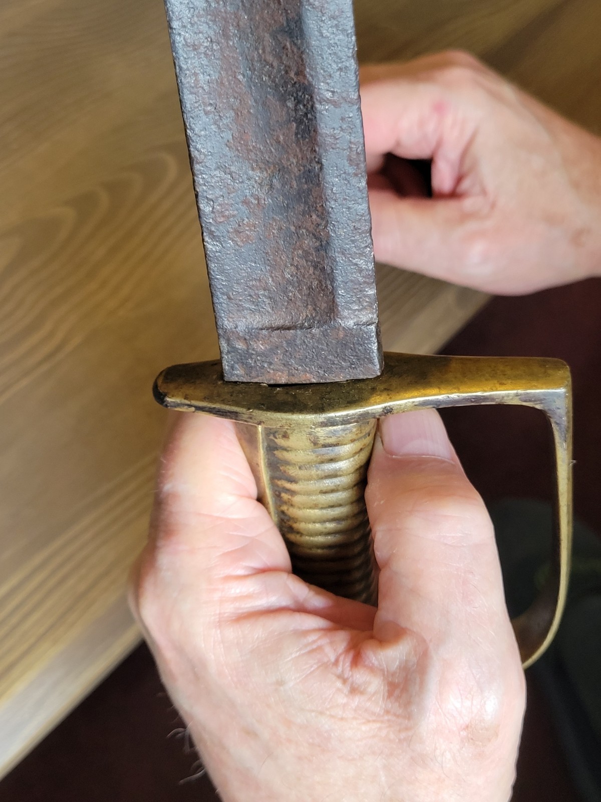 Napoleonic War-Civil War French Saber Cut-Down