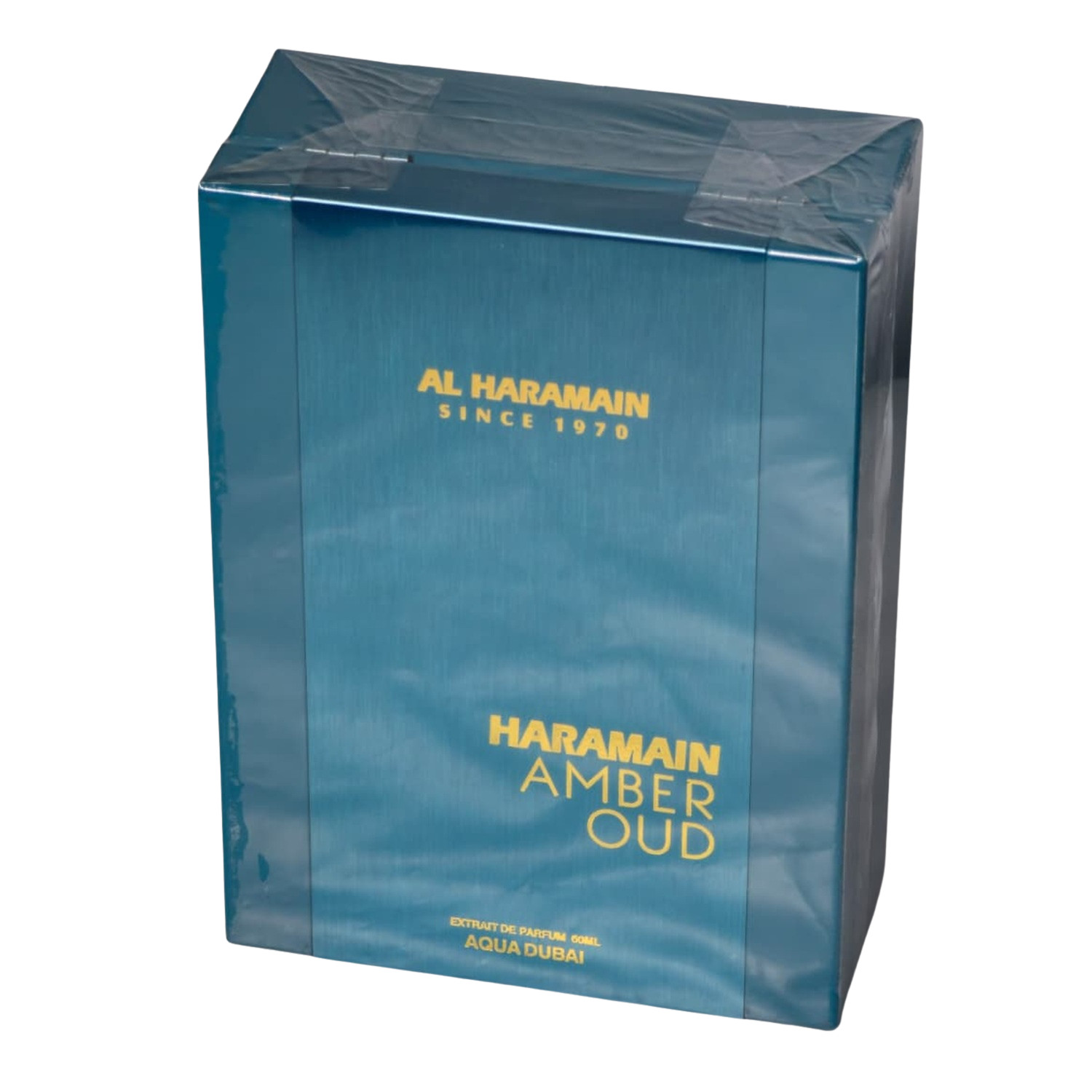 Aqua Dubai Al Haramain Amber Oud 60ml ( 2 oz ) Long Lasting Extrait de Parfum.