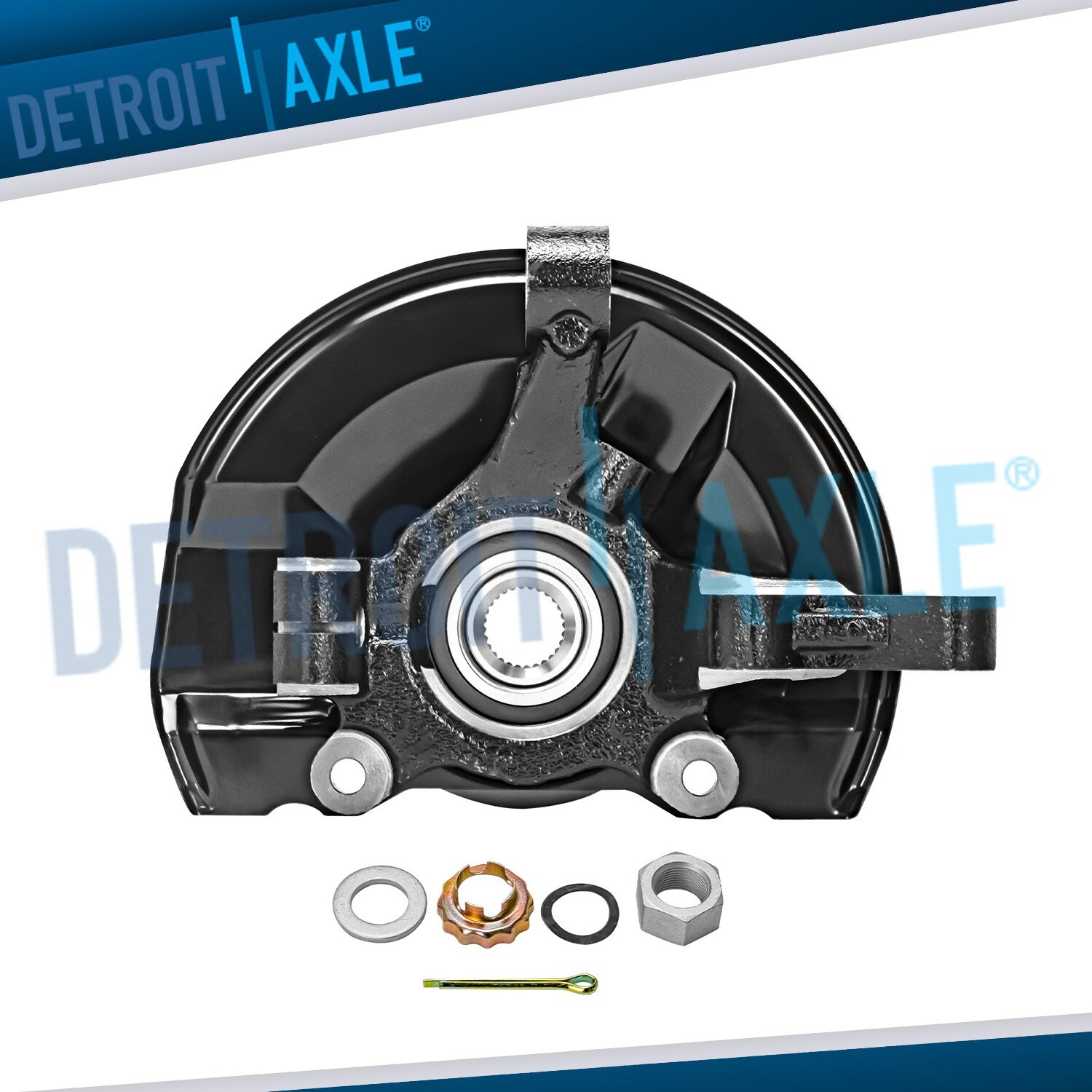Front Right Steering Knuckle+Wheel Hub Bearing for 2008-17 Jeep Patriot Compass