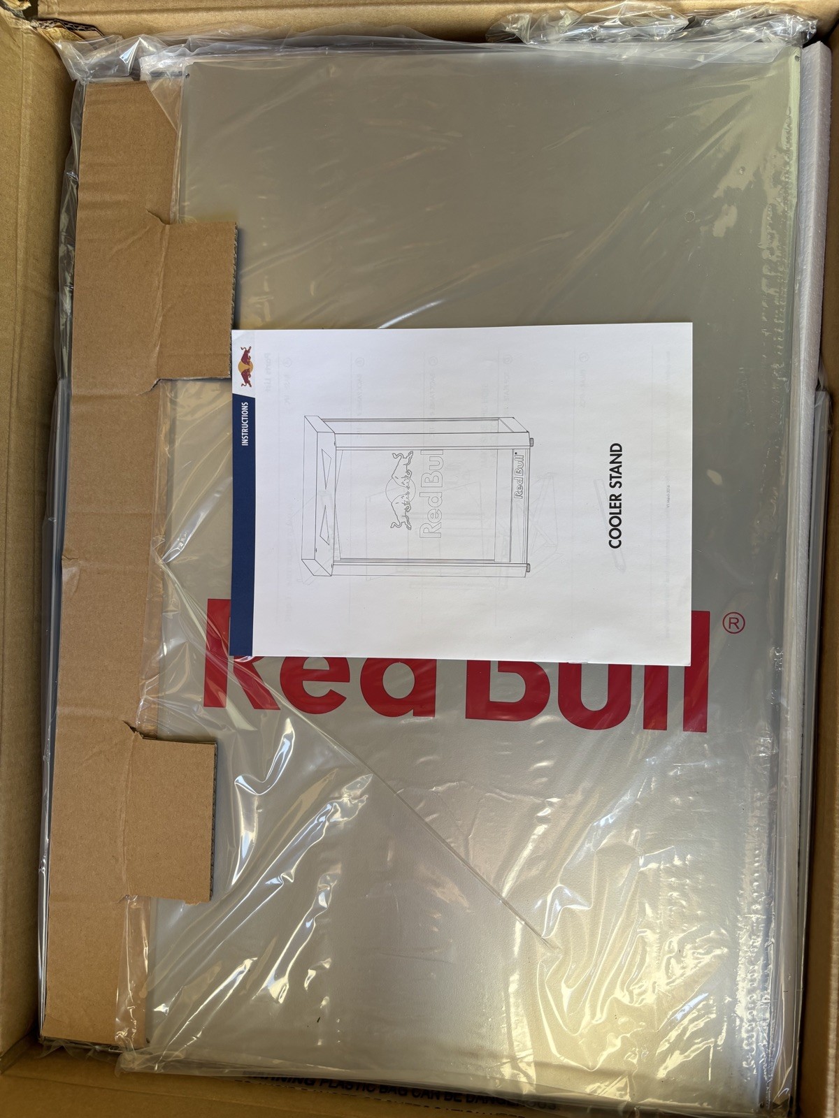 Red Bull Countertop Cooler stand for mini fridge ❄️ ❄️🧊🧊