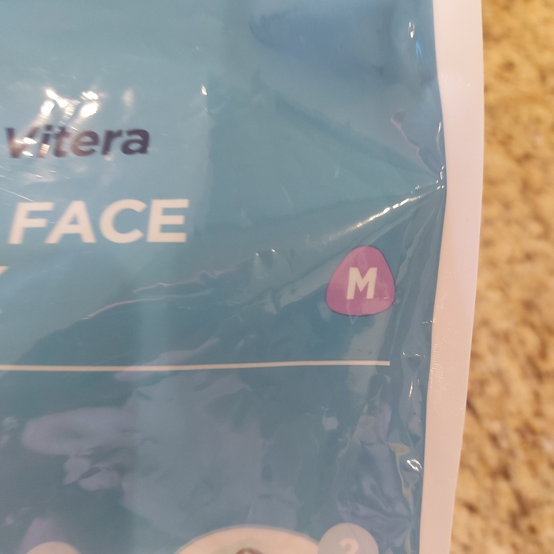 F&P Vitera Fit Pack Full Face with Medium Cushion Adjustable Headgear Sleep Aid