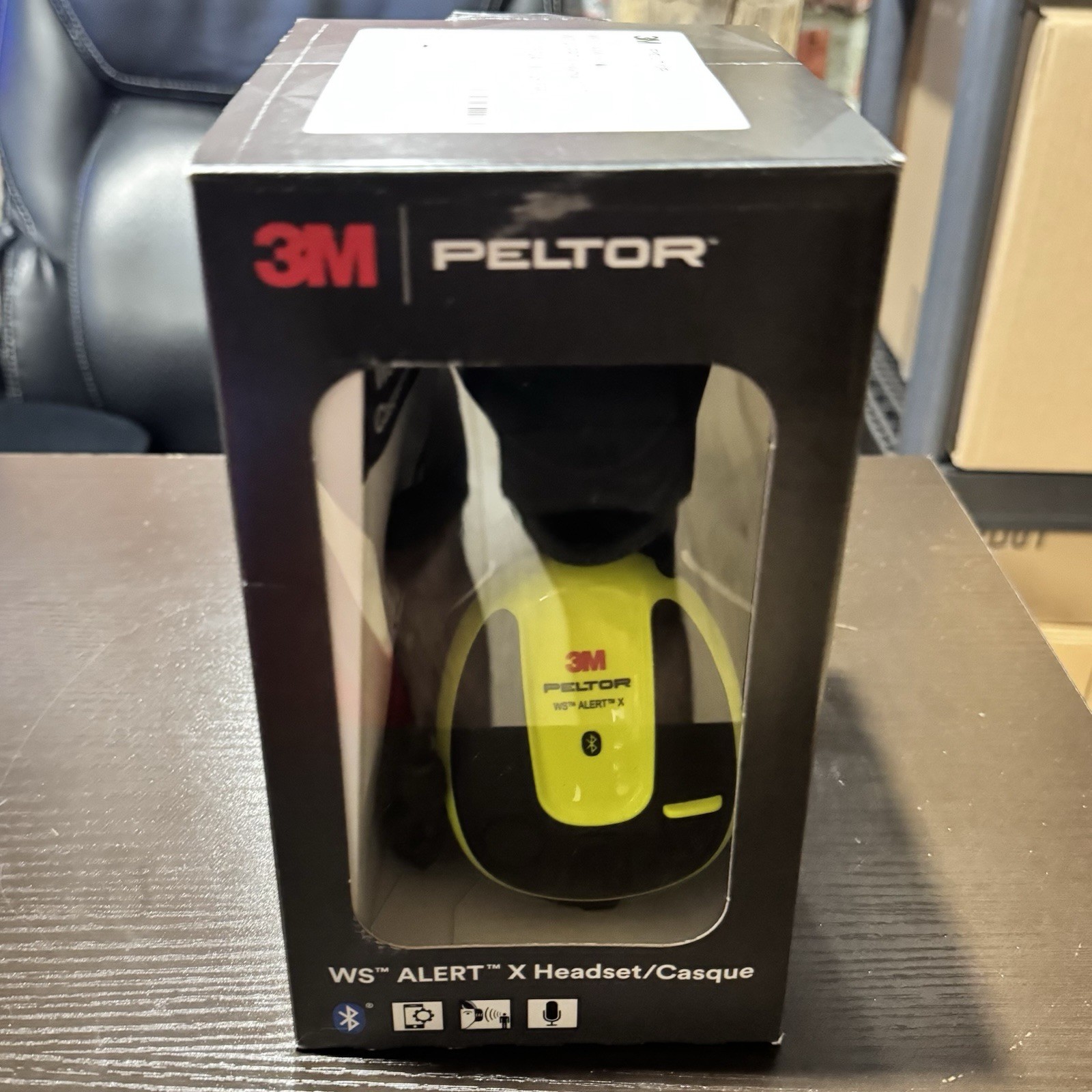 3M PELTOR WS ALERT X Wireless Bluetooth Hearing Protection Headset 23 dB