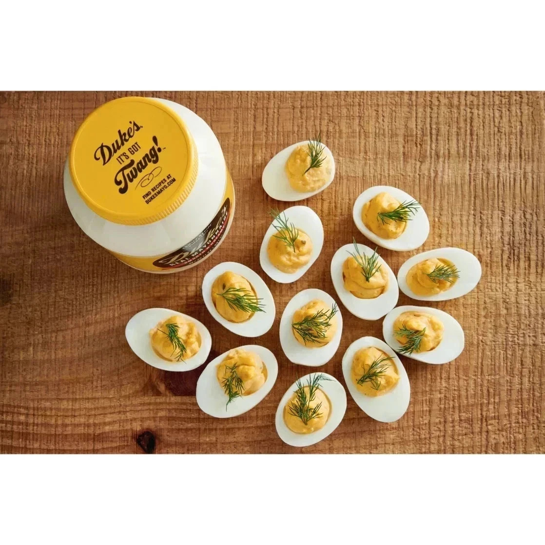 (2 pack) Duke's® Real Mayonnaise, 30 oz Jar, Smooth & Creamy Mayo