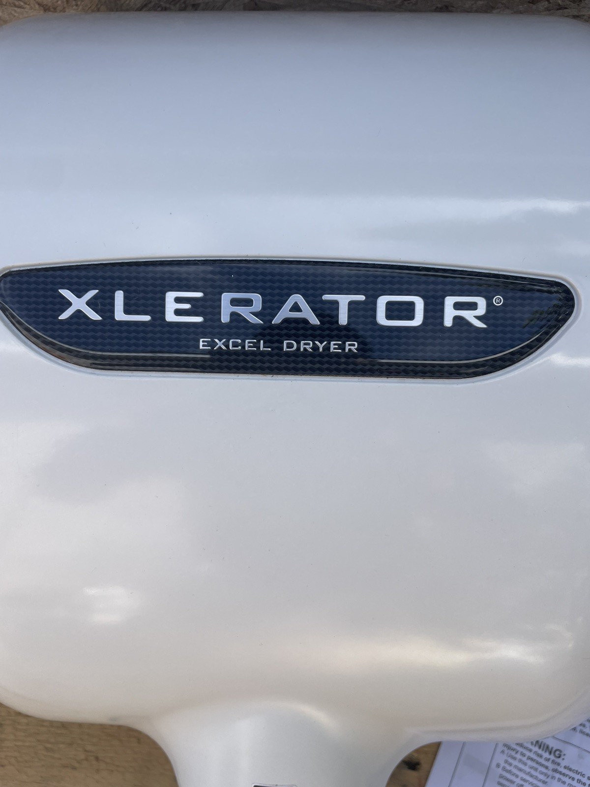 Excel Dryer - XLERATOR XL-BW Eco Automatic Hand Dryer Quick Dry 120V - White