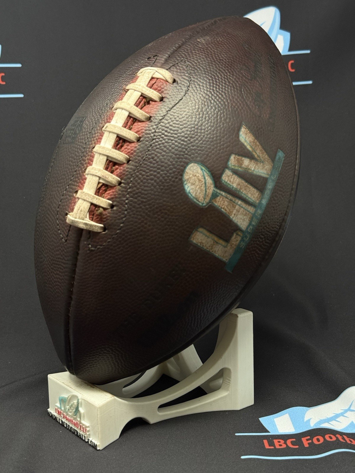 San Francisco 49ers Game Issued Super Bowl LIV Game Ball# 095 w/ 49ers COA