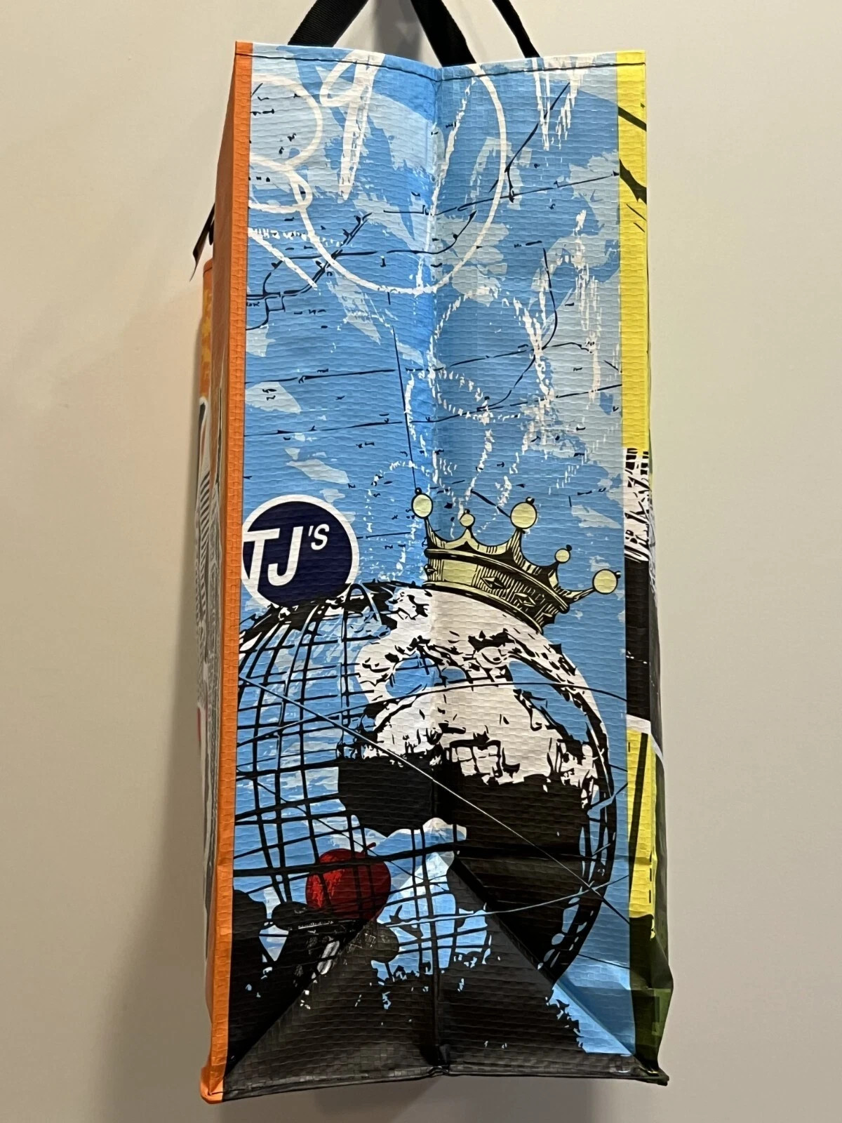 TRADER JOE'S "I ❤️ TJ's" Reusable Shopping Bag /Tote 6 Gal New