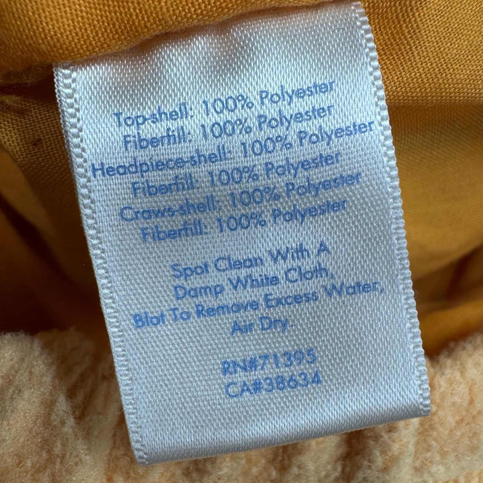 Pottery Barn Tiger Costume Kids 2T/3T Winnie Pooh Tigger Comfy Halloween