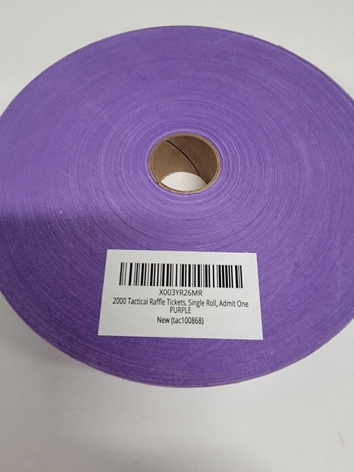 1 Roll 2,000 PURPLE Admit One Tickets Carnival Fun Fair Festival Raffle Entrance