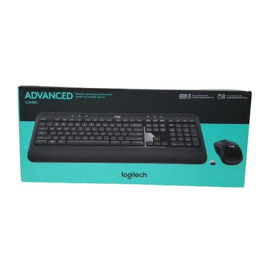Logitech MK540 Combo Advanced Wireless Keyboard & Mouse Combo USB Receiver Black