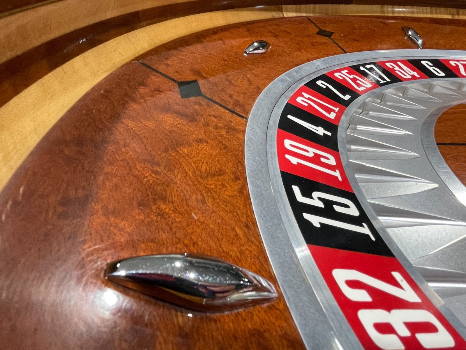 Roulette Saturn Wheel 32" Single 0 John Huxley (shipping-freight FREE) #12857