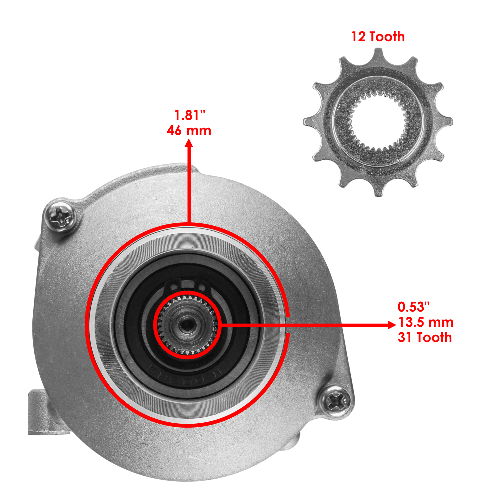 NEW Starter Motor for Honda GoldWing GLI1200 1984 ALL MODELS 12V