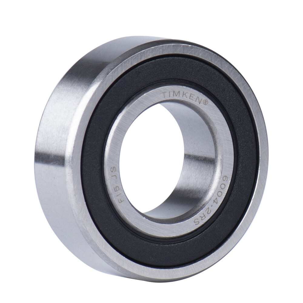 (2PACK) USA Brand TIMKEN 6004-2RS 20X42X12MM Double Rubber Seal Bearings