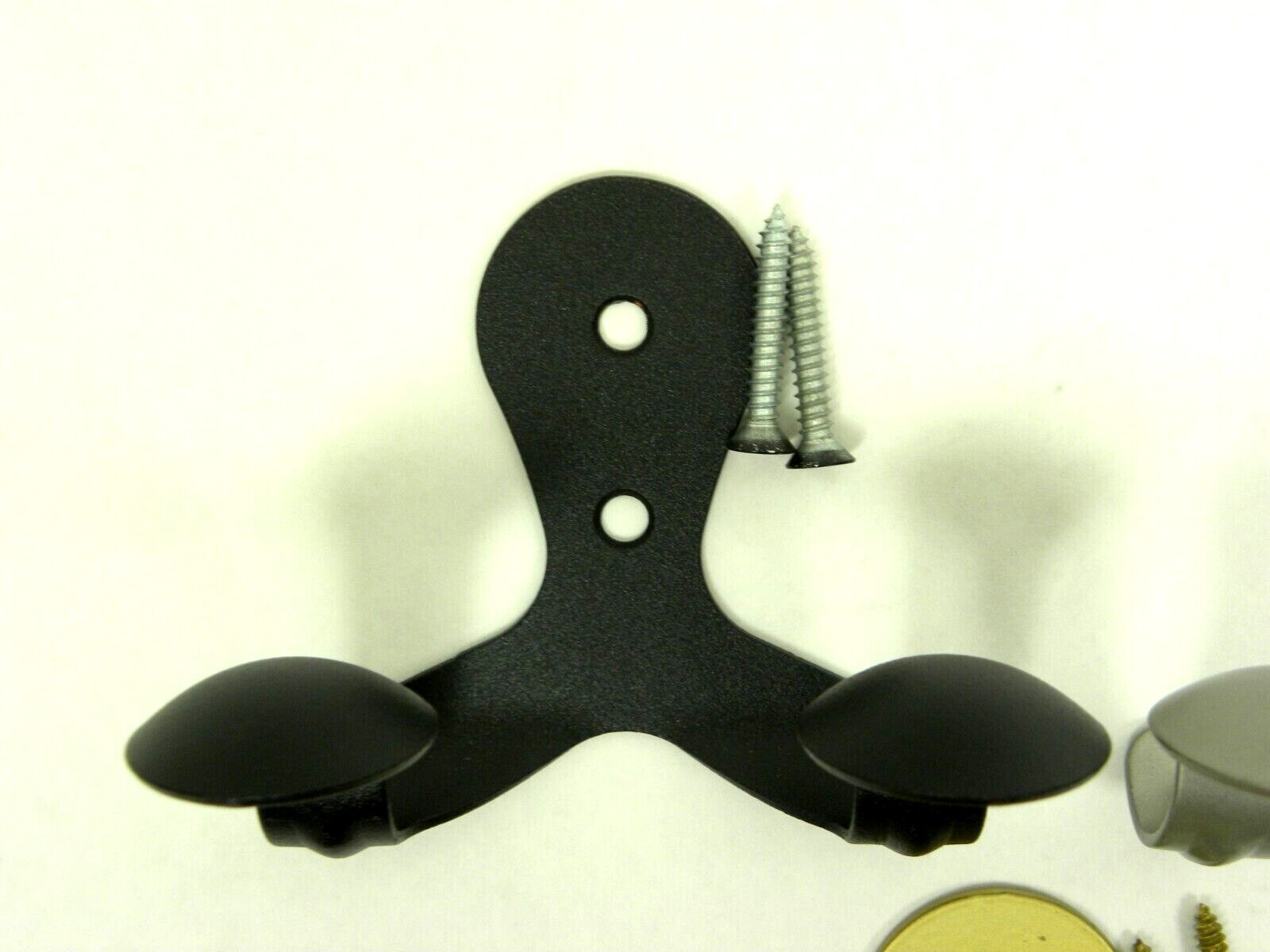 4 Pieces- FENIX Smart Hook Double Garment Friendly Clothes Coat Towel 2-Hooks