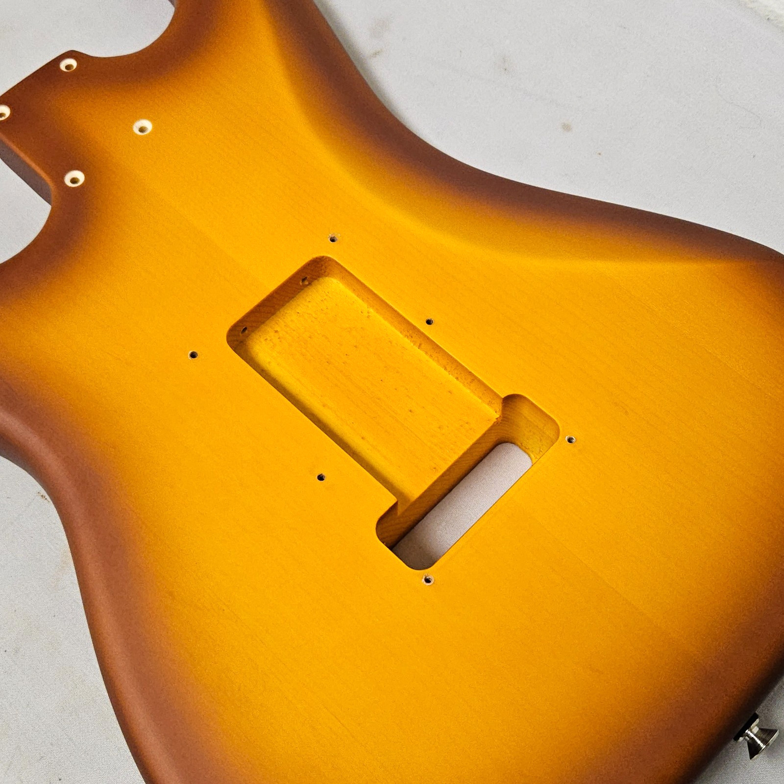 Fender American Performer LE Timber Strat Spruce Body Satin Sunburst USA Guitar