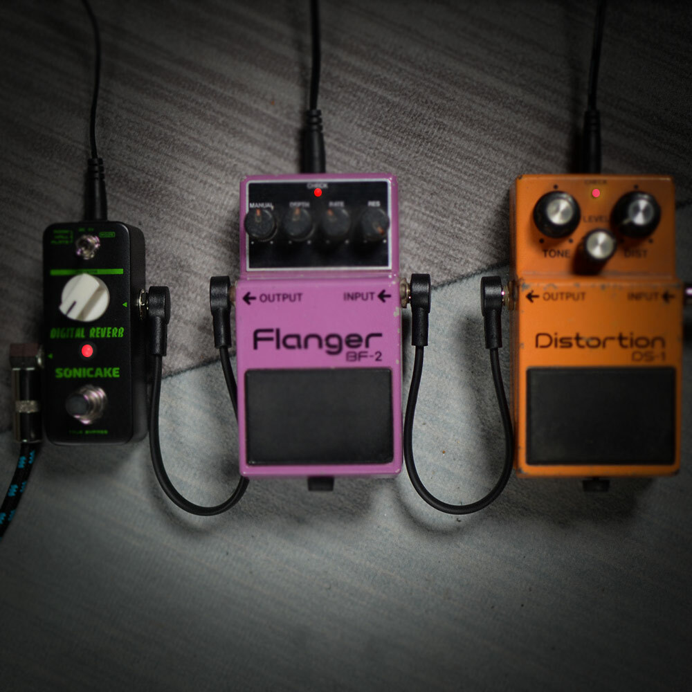 SONICAKE 15cm Patch Cable for Electric Guitar Effects pedal 3-6 pcs