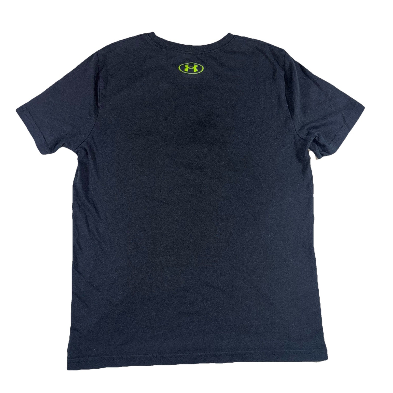 Under Armour and Nike Youth Medium YM Lot Of 4 Shirts Blue Gray Black Logo EUC