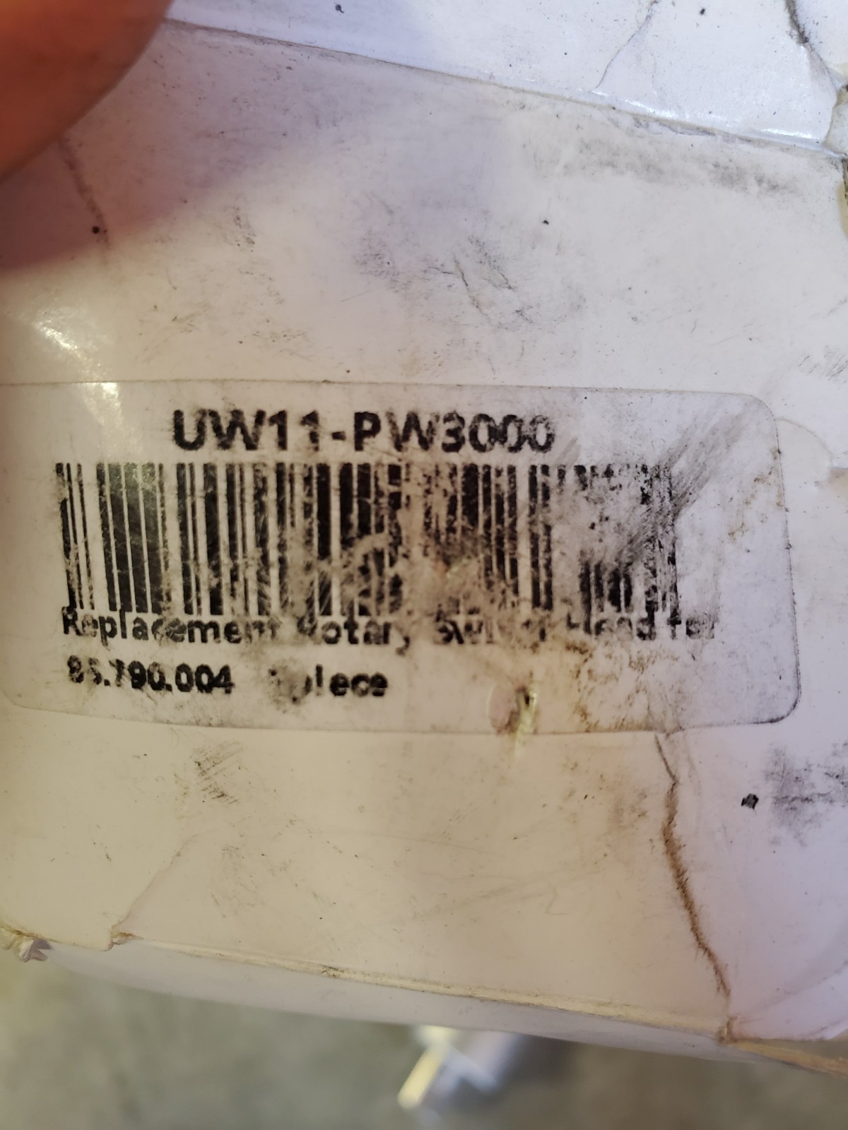 UW11-P3000 Replacement Swivel Head 85.790.004 for BE Whirl-A-Way Surface Cleaner