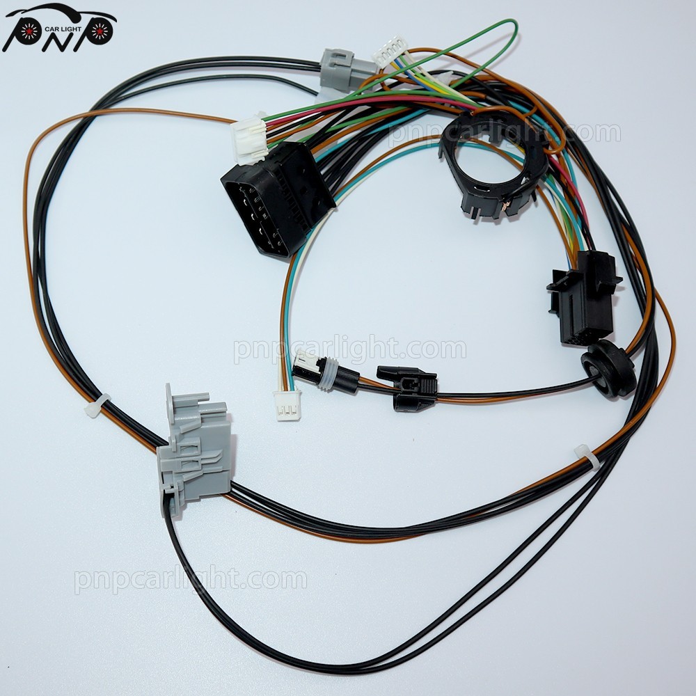 Pair for BMW 5' E60 LCI 2007-2010 AFS Xenon Headlight Internal Harness ECE