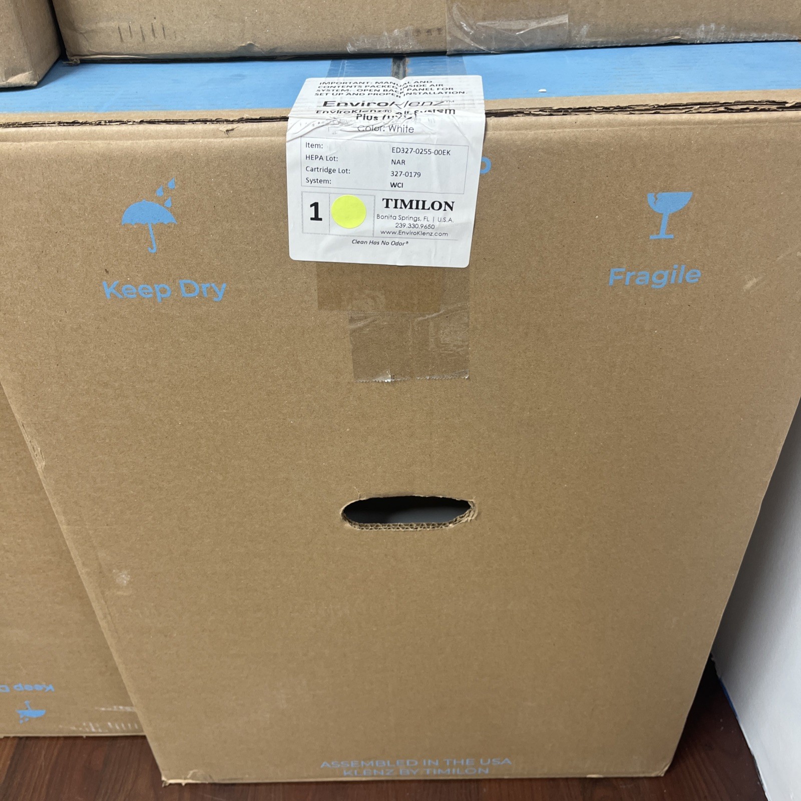 ENVIROKLENZ AIR SYSTEM HEPA AIR PURIFIER - New In Box