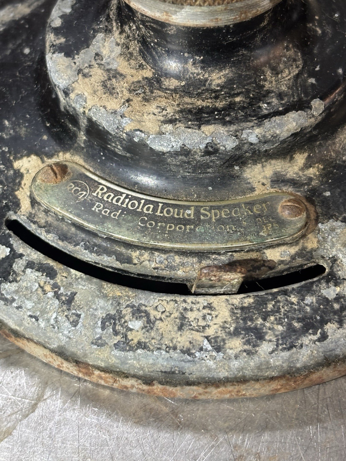 Vintage Radiola RCA Loud Speaker Model UZ-1325 – Untested – 25” Display only?