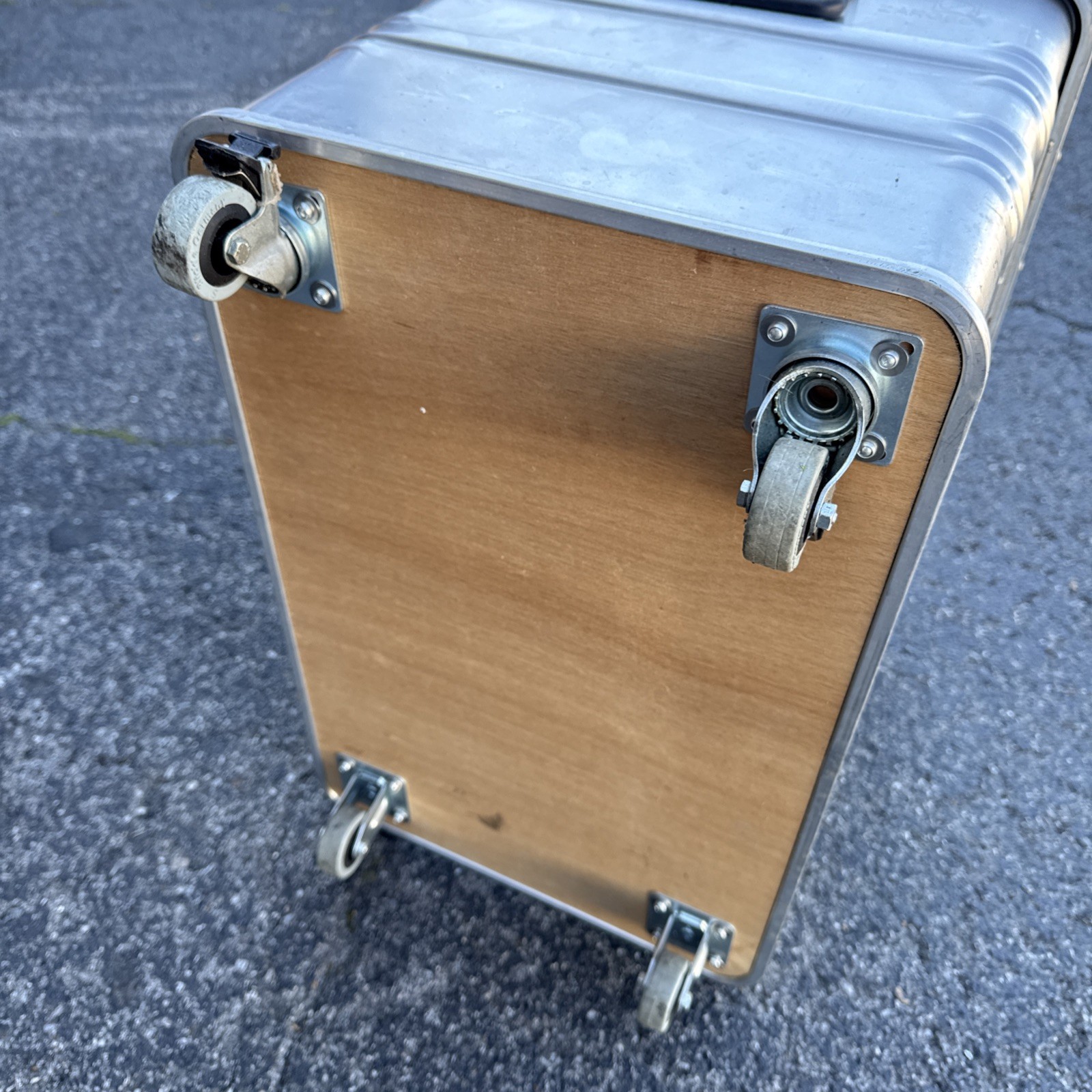 Zarges K470 Kiste Box Alukiste Alubox Transportkiste Lagerbox With Caster Wheels