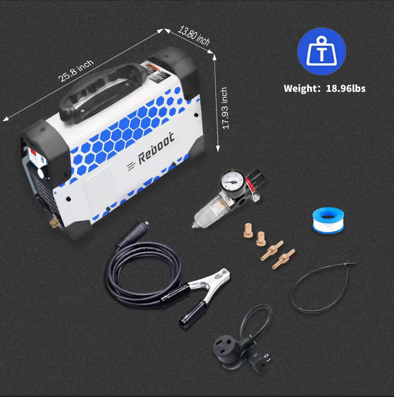 Reboot Plasma Cutter Non Touch 50Amp CUT50DL 1/2" Clean Cut Air Plasma Pilot Arc